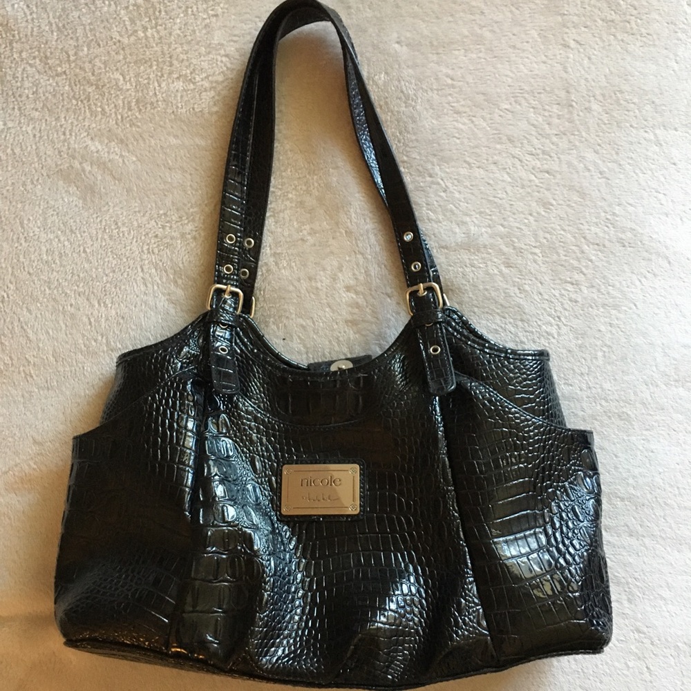 Nicole miller black purse